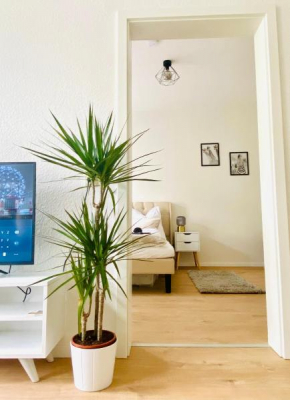 Stilvolles Apartment in zentraler Lage - Smart-TV, Queensize-Bett, Altbaustil, Küche in City-Nähe in Erfurt, Erfurt